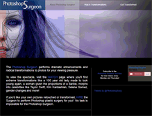 Tablet Screenshot of photoshopsurgeon.net